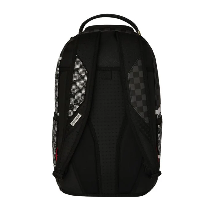 Sprayground Backpack - Silver Diamond Tear - Image 7
