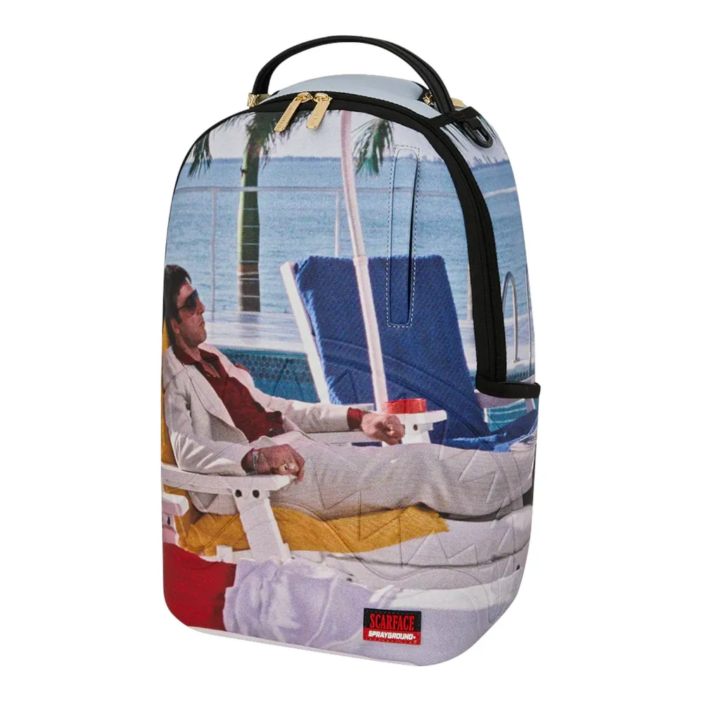 Sprayground Scarface Tony Montana Chillin Bagpack - Image 5