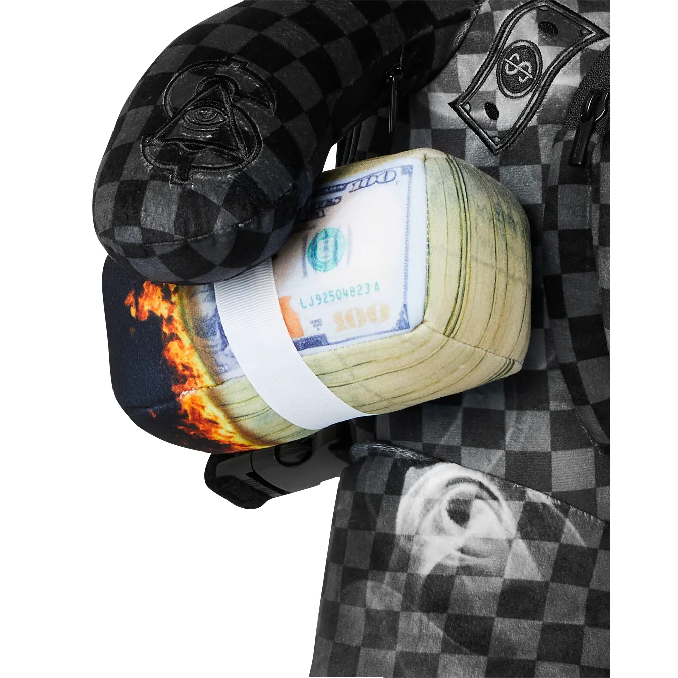 Sprayground Sip N Smoke MoneyBear Backpack - Image 5