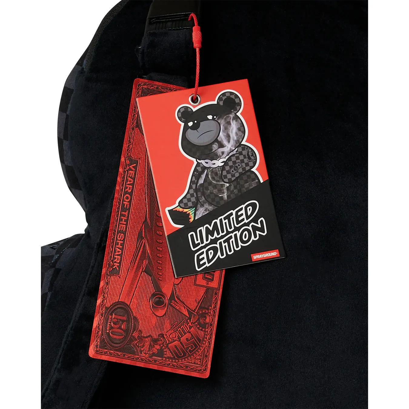 Sprayground Sip N Smoke MoneyBear Backpack - Image 6
