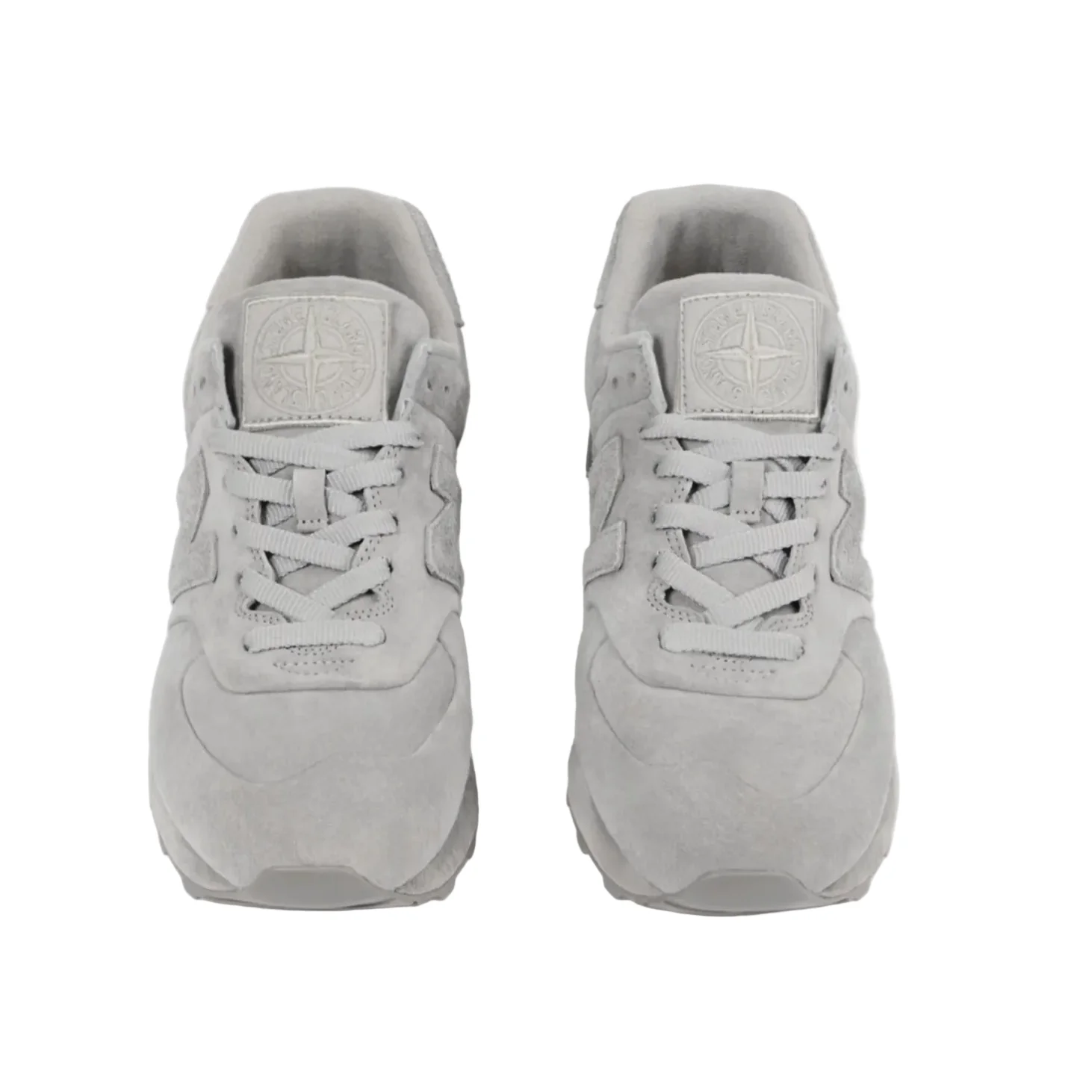New Balance 574 Ghost Stone Island Dust Grey - Image 3