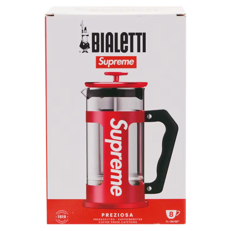 Supreme Bialetti 8-Cup French Press Red - Image 2