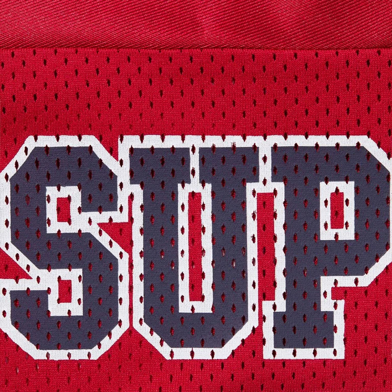 Supreme Bones Football Jersey Red - Image 3