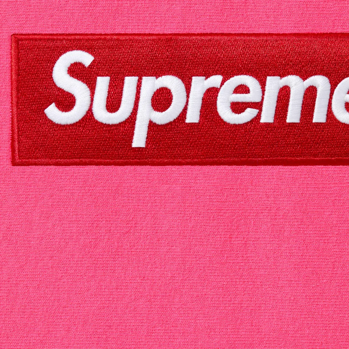 Supreme Box Logo Hooded Sweatshirt Magenta. - Image 2