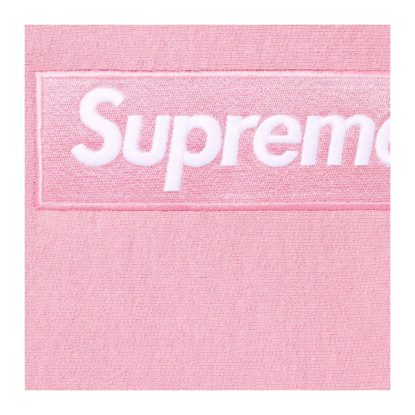 Supreme Box Logo Hooded Sweatshirt Sweatshirt (FW24) Pink - Image 2