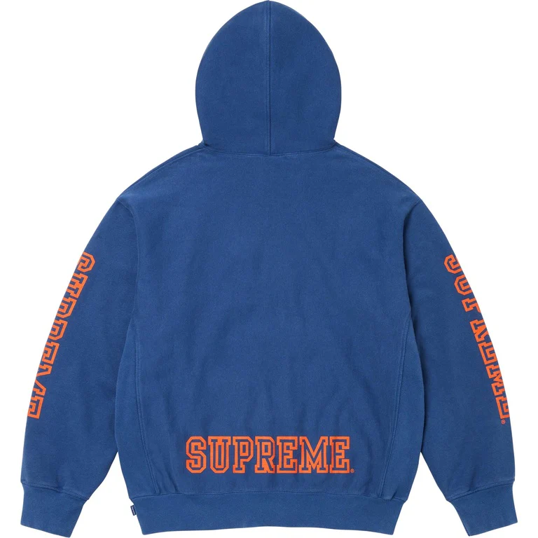 Supreme Collegiate Sleeve Hooded Sweatshirt - Image 2