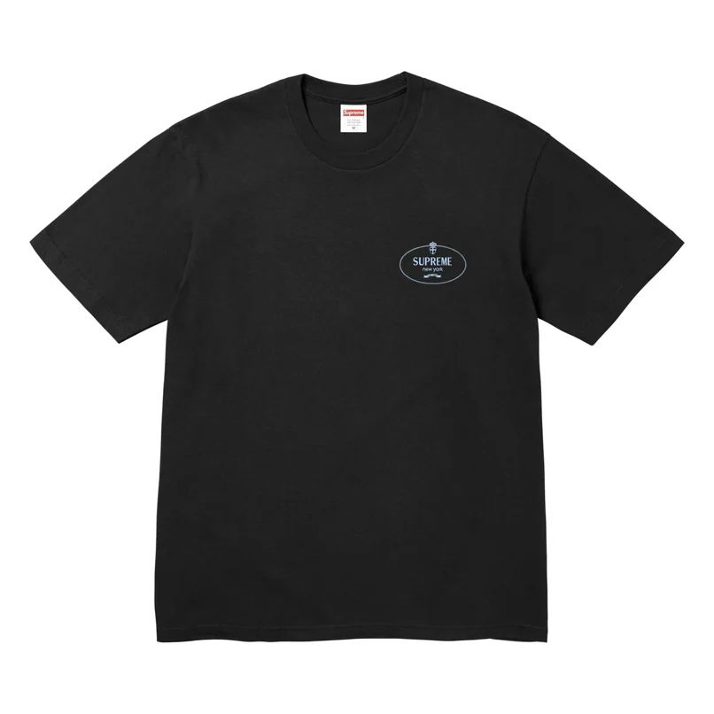 Supreme Crest Tee (FW24) Black - Image 2
