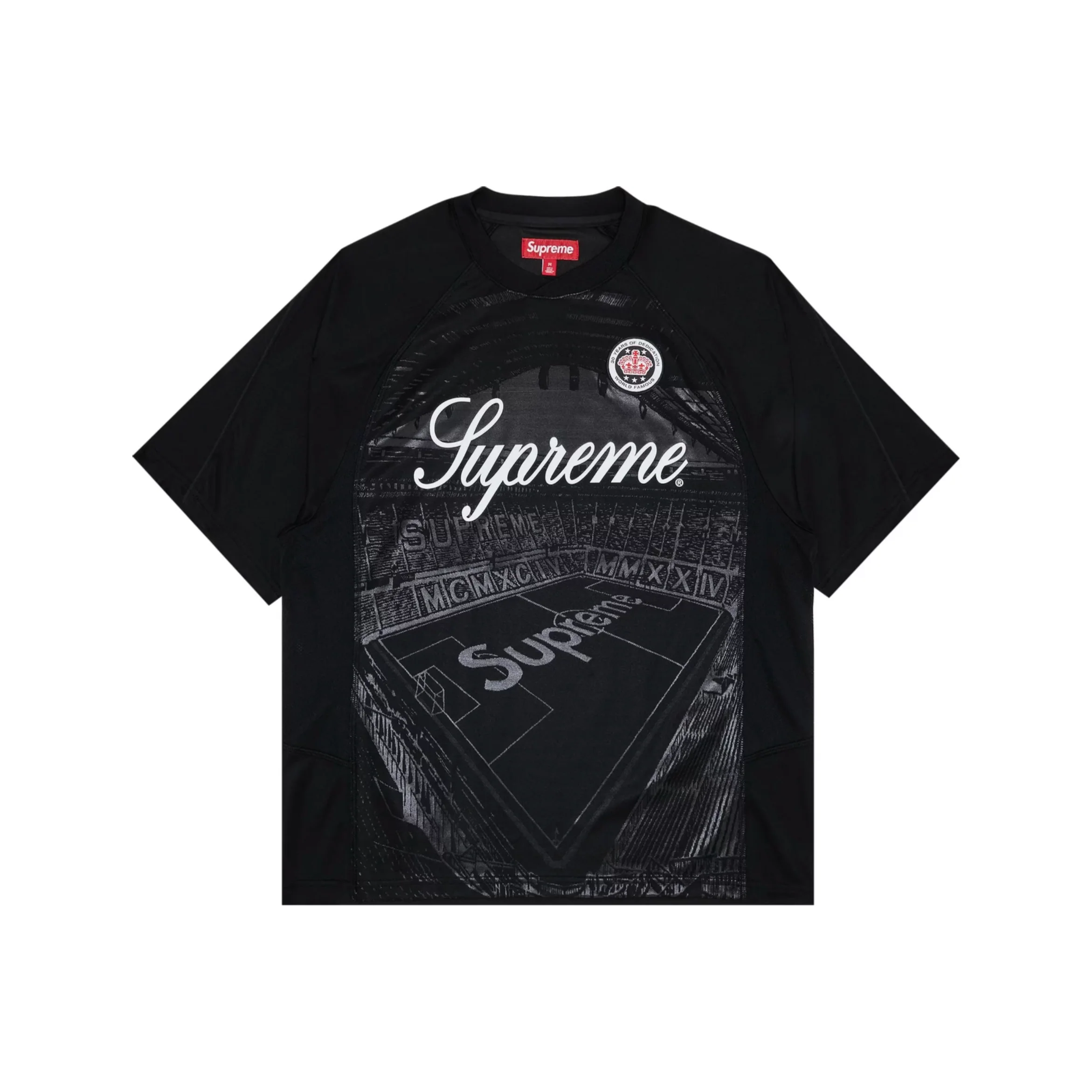 Supreme Jacquard Soccer Jersey Black Set - Image 2