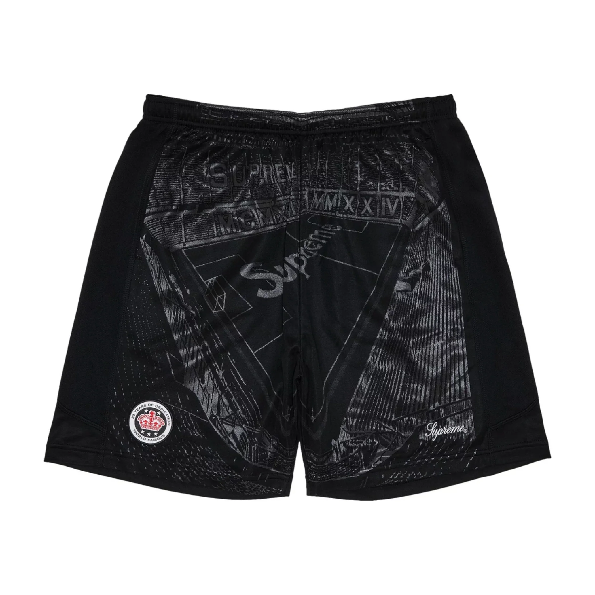 Supreme Jacquard Soccer Jersey Black Set - Image 3