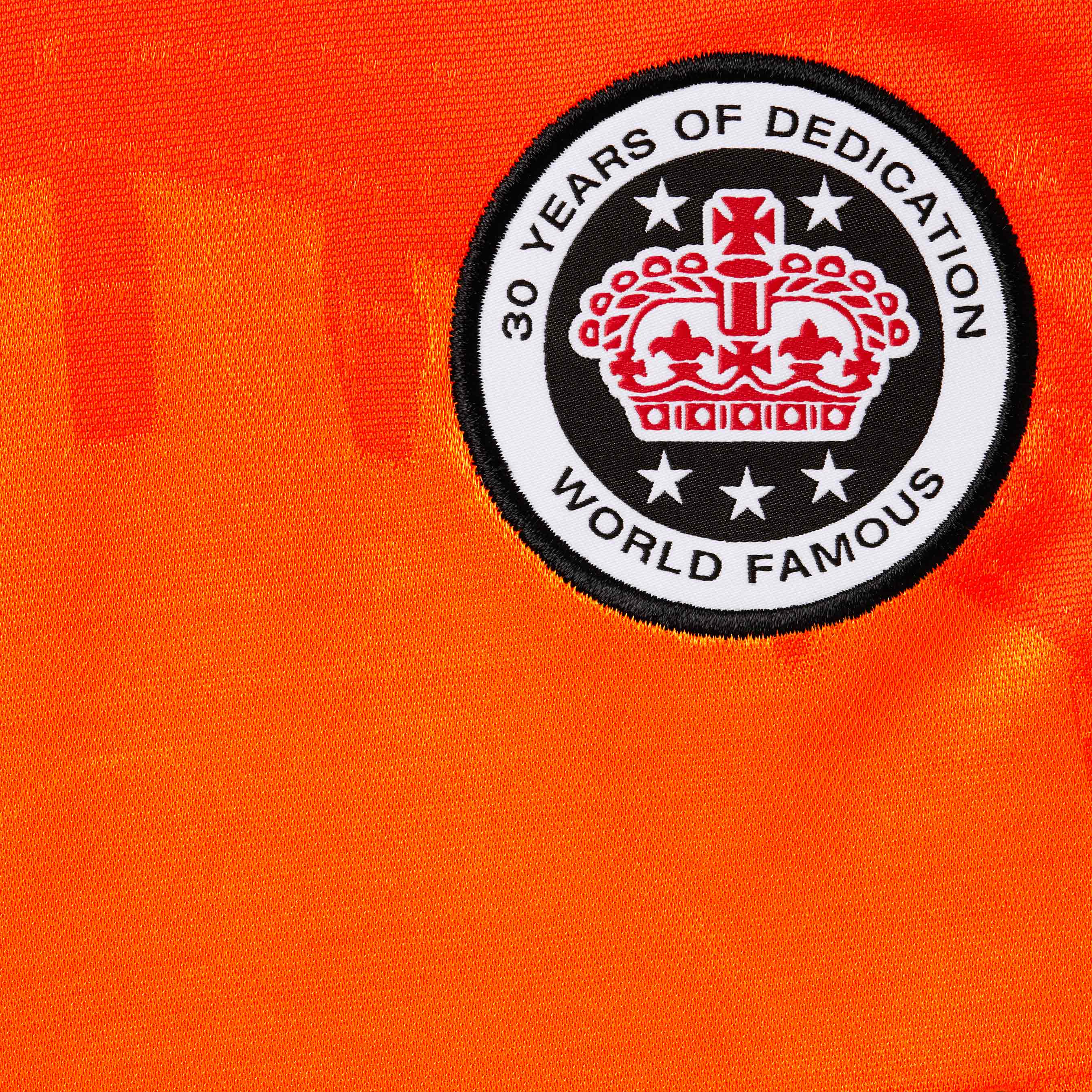 Supreme Jacquard Soccer Jersey Orange Set - Image 3