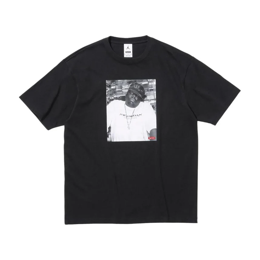 Supreme Jordan Biggie S/S Top Black