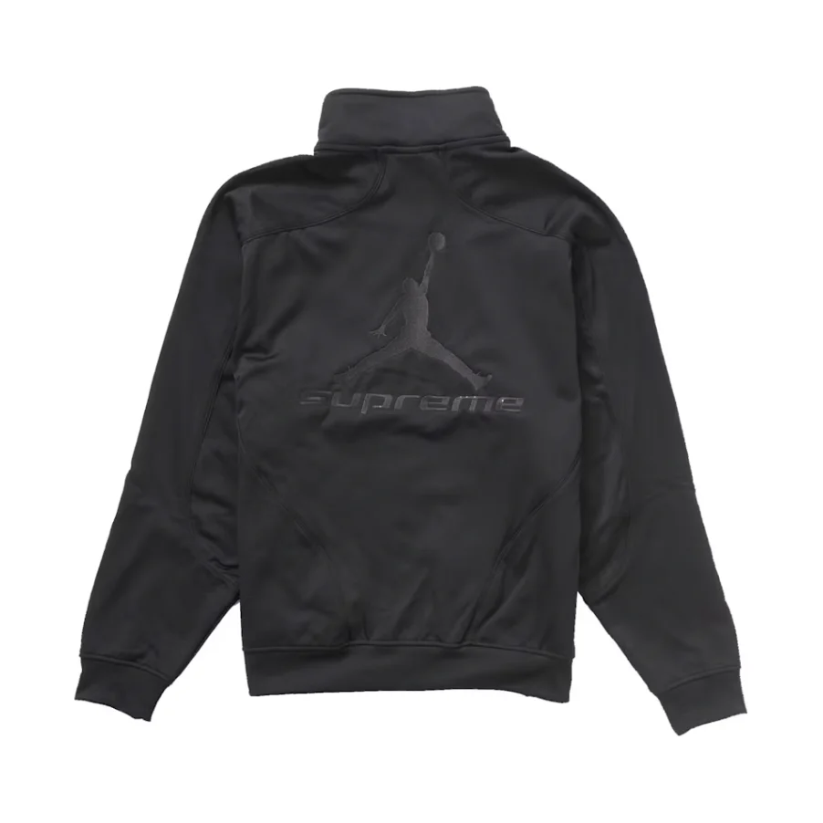 Supreme Jordan Tricot Track Jacket Black - Image 2