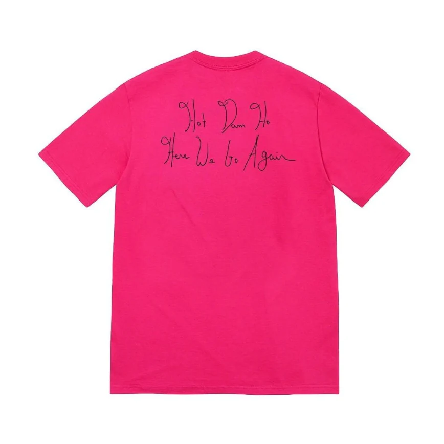 Supreme Lil Kim Tee Pink - Image 2