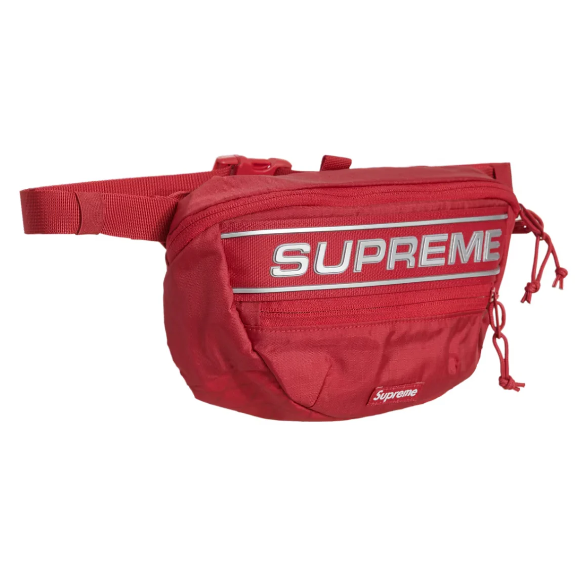Supreme Logo Waist Bag Red - Image 2