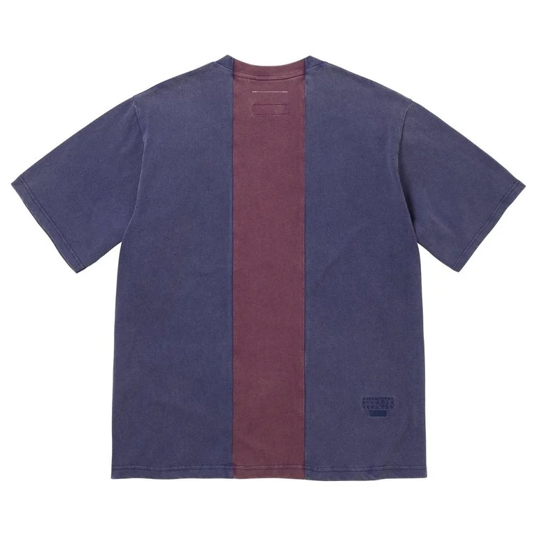 Supreme/MM6 Maison Margiela Split S/S Top Navy - Image 2