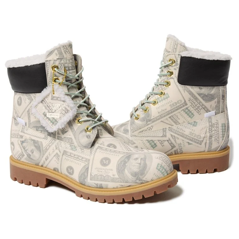 Supreme MM6 Maison Margiela Timberland Money 6 Premium Waterproof Boot - Image 2