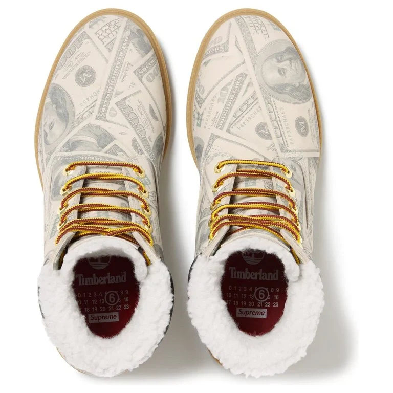 Supreme MM6 Maison Margiela Timberland Money 6 Premium Waterproof Boot - Image 3
