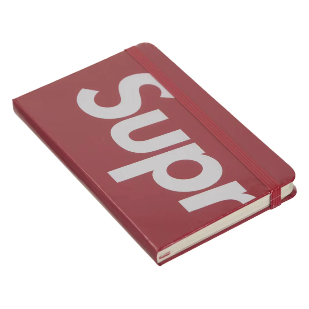 Supreme Moleskin Notebook Small Red - Image 2