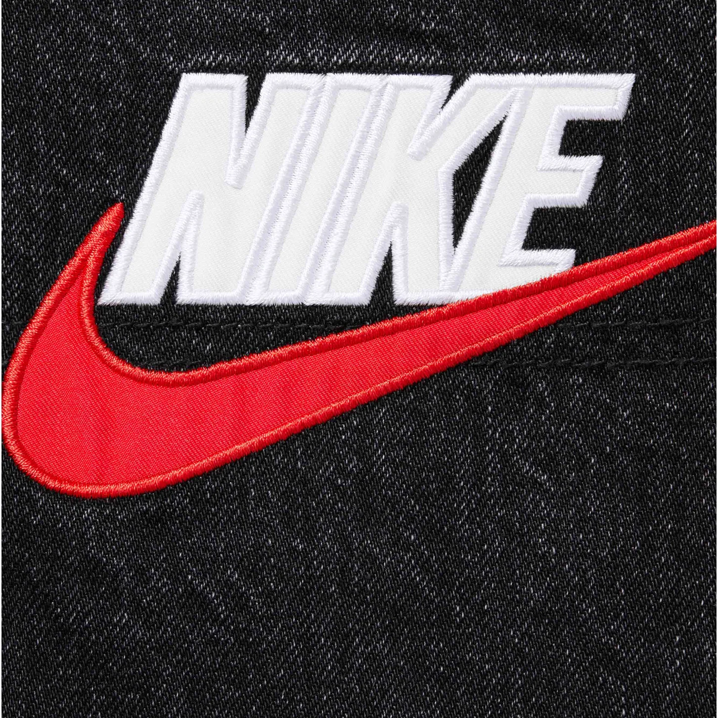 Supreme Nike Denim Short Black - Image 3