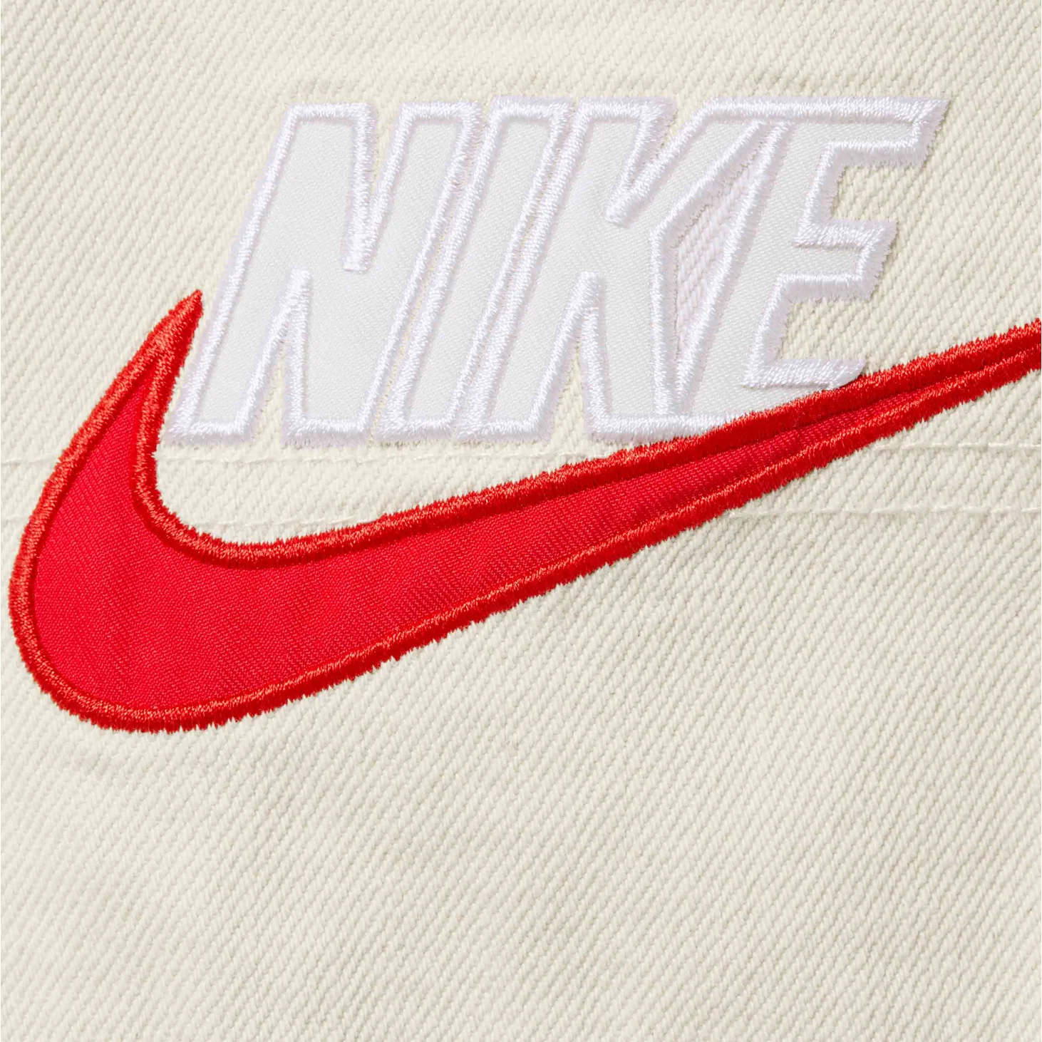 Supreme Nike Denim Short Natural - Image 3