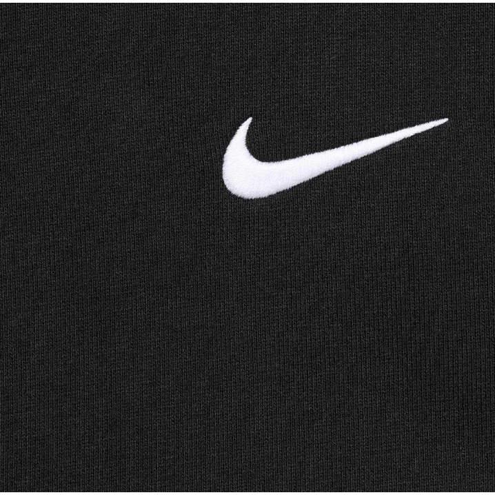 Supreme Nike Zip Up Hooded Sweatshirt Black - Image 3
