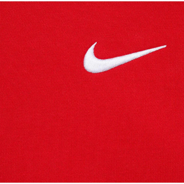 Supreme Nike Zip Up Hooded Sweatshirt Red - Image 3