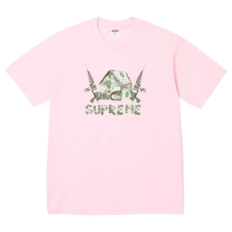 Supreme Origami Tee Pink