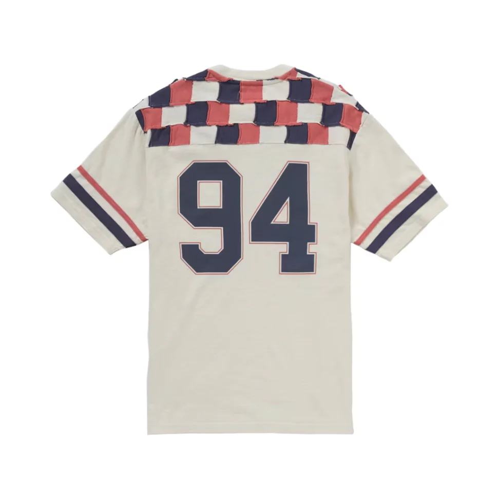 Supreme Patchwork Yoke Football Top Stone - Image 2