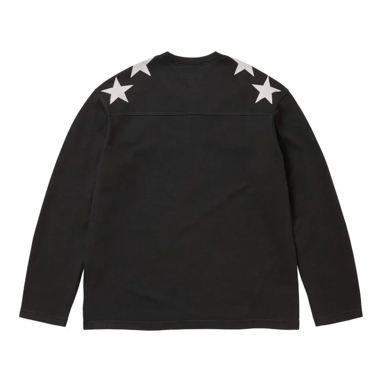 Supreme Playboy L/S Football Top Black - Image 2