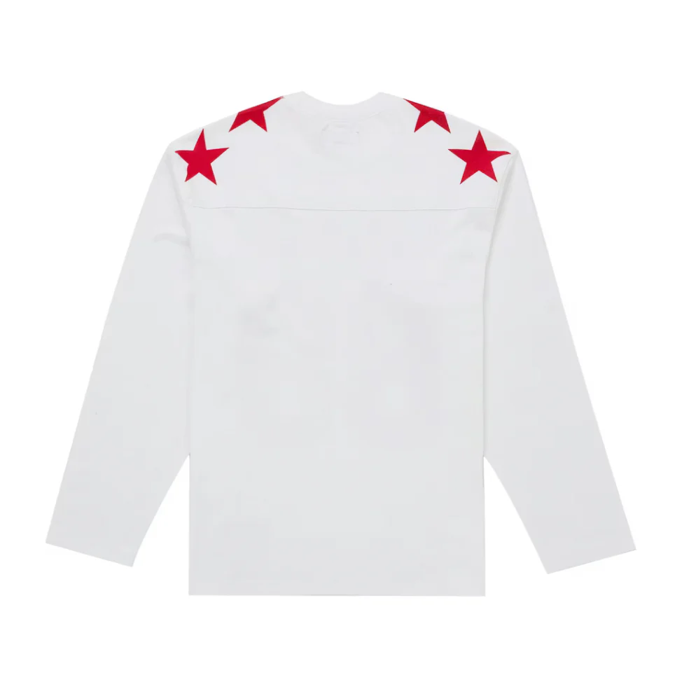 Supreme Playboy L/S Football Top White - Image 2