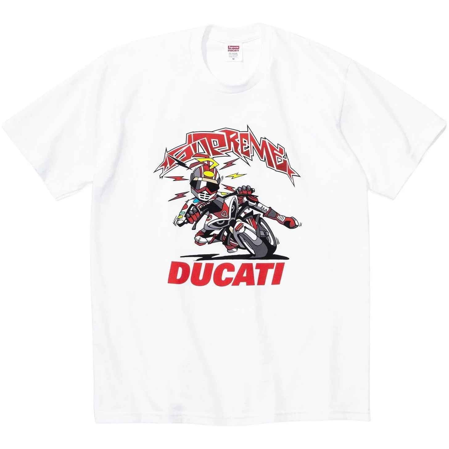 SUPREME®/DUCATI® BIKE TEE WHITE