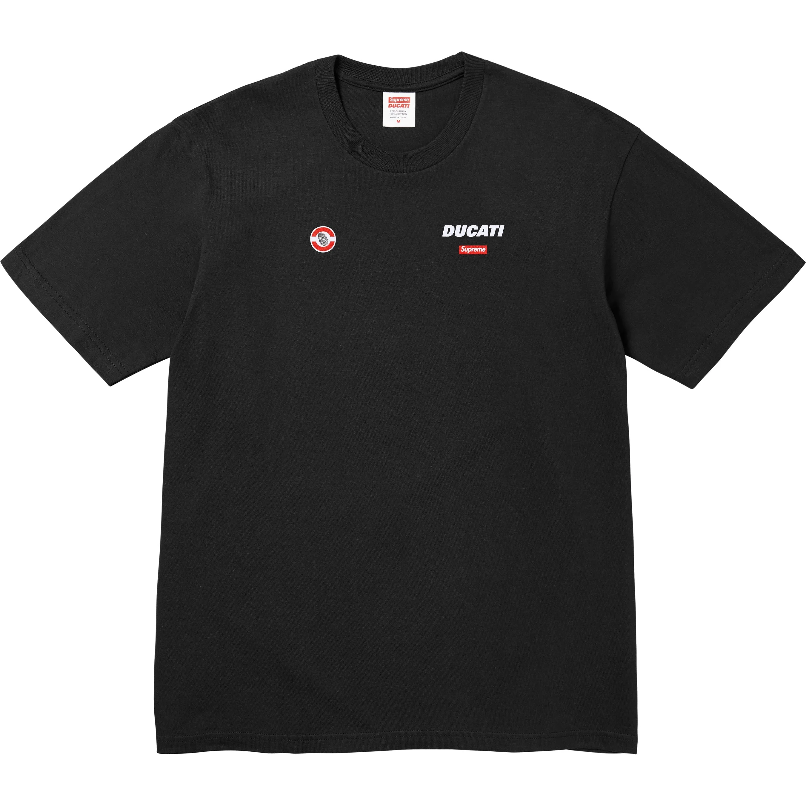 SUPREMEĀ®/DUCATIĀ® LOGO TEE BLACK