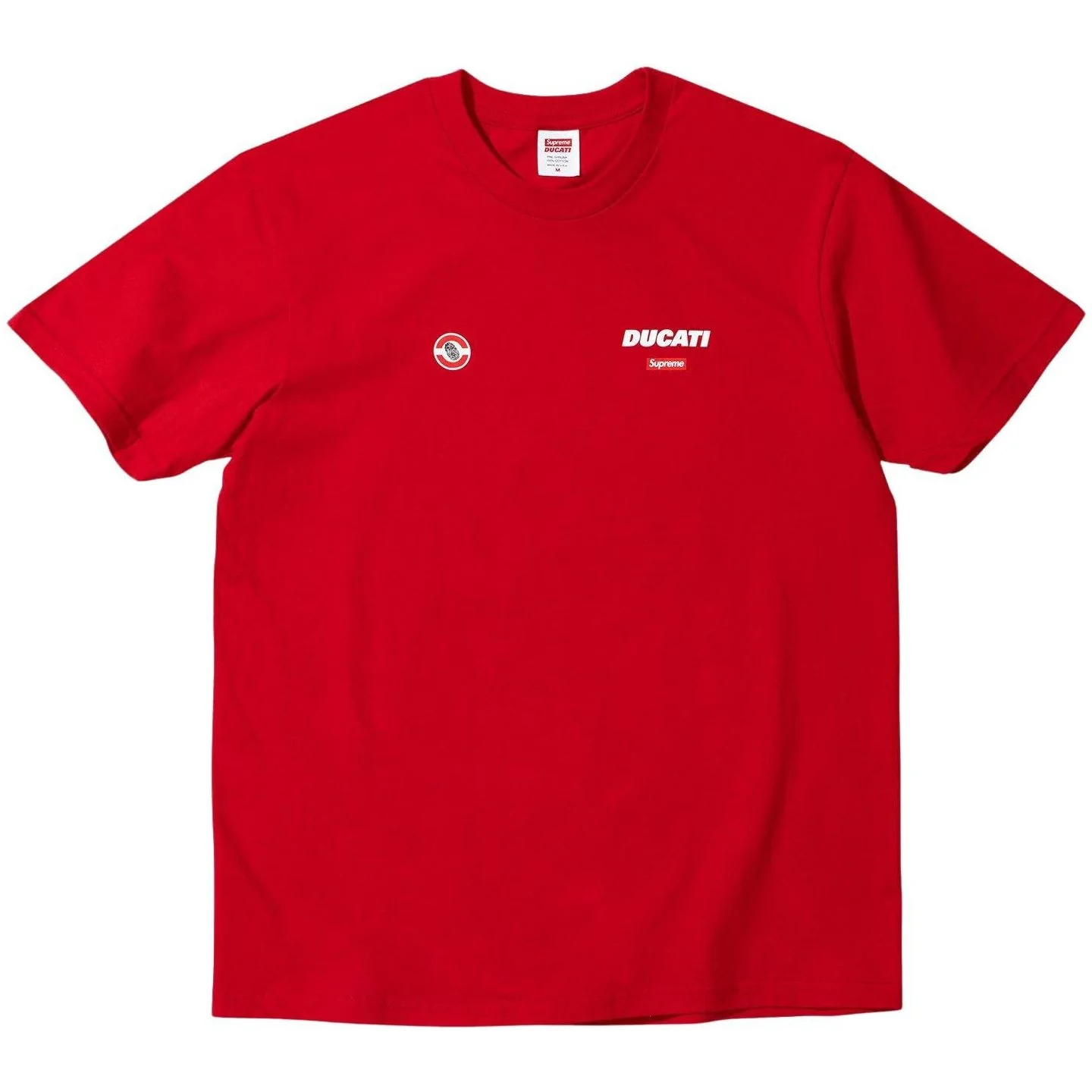 SUPREMEĀ®/DUCATIĀ® LOGO TEE RED