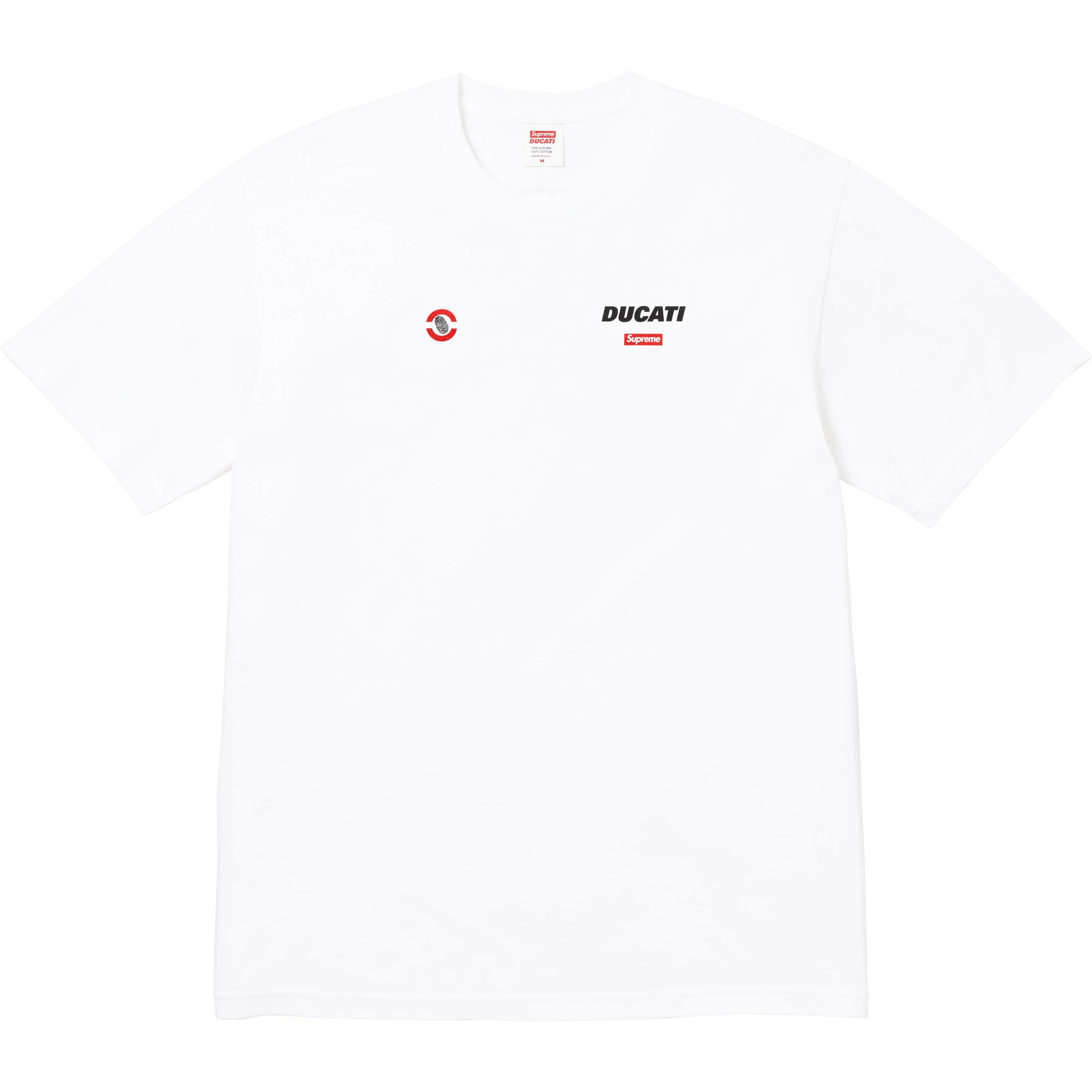SUPREMEĀ®/DUCATIĀ® LOGO TEE WHITE