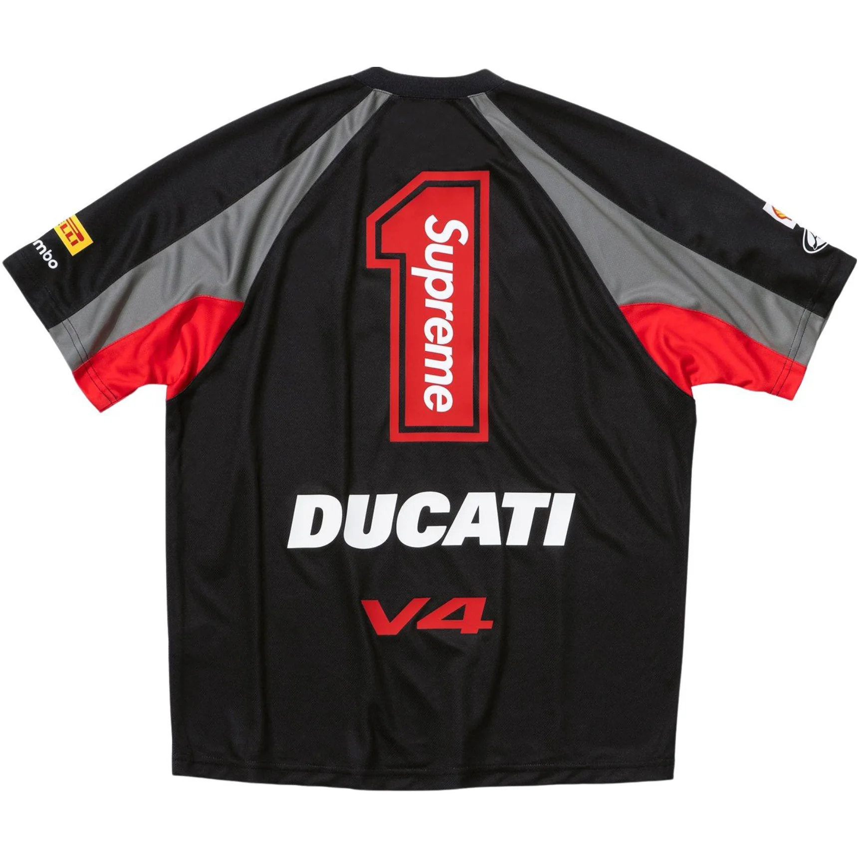 SUPREME®/DUCATI® SOCCER JERSEY BLACK - Image 2