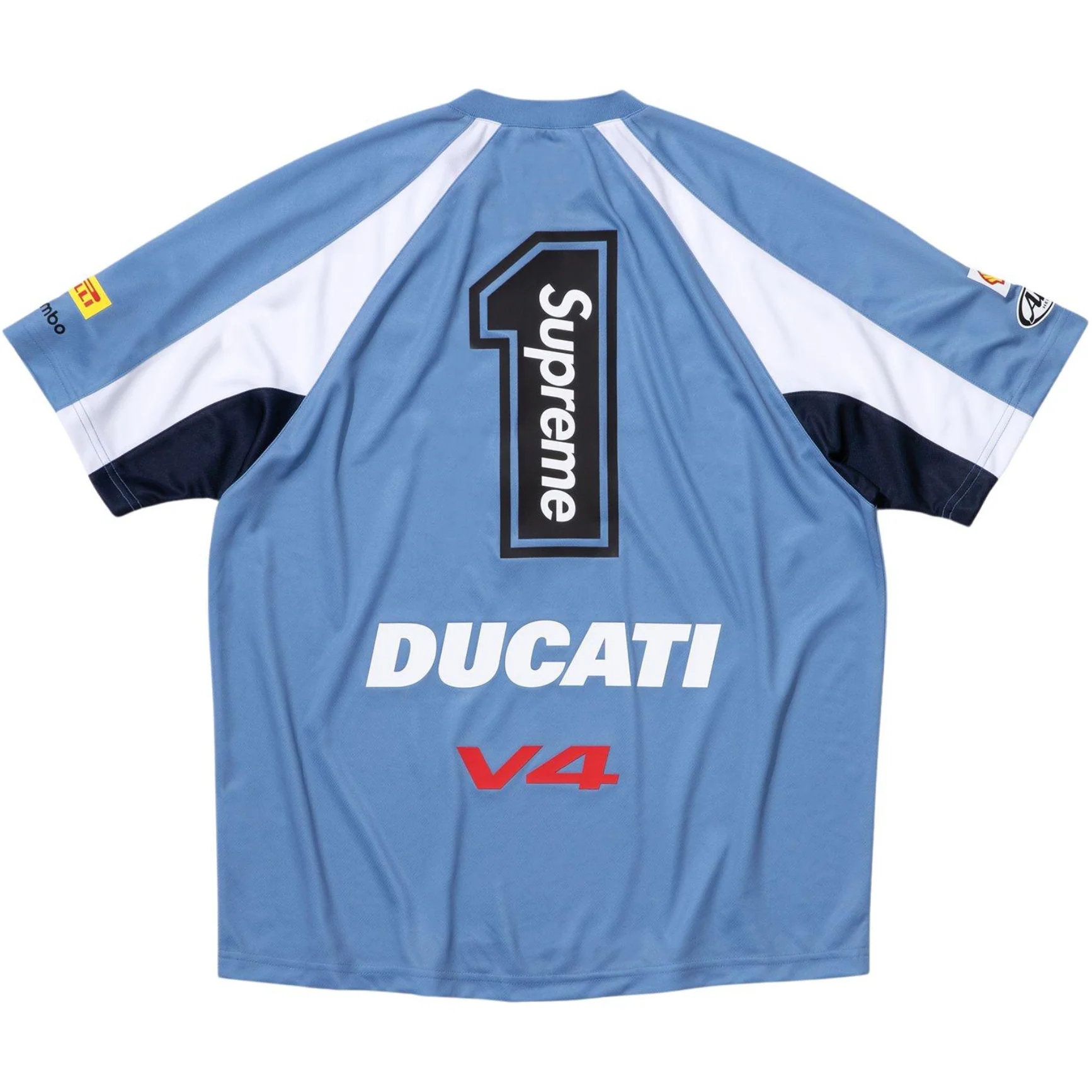 SUPREMEĀ®/DUCATIĀ® SOCCER JERSEY BLUE - Image 2