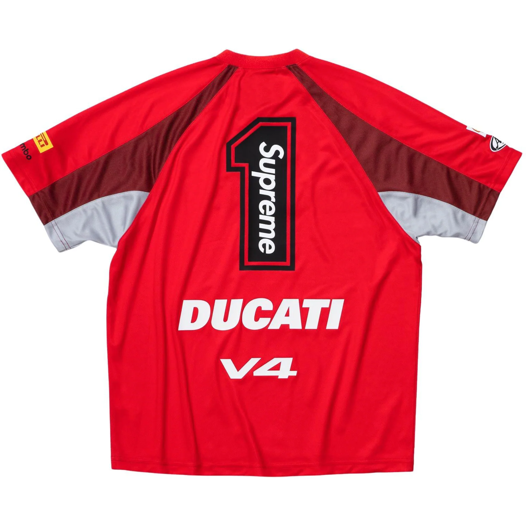SUPREMEĀ®/DUCATIĀ® SOCCER JERSEY RED - Image 2