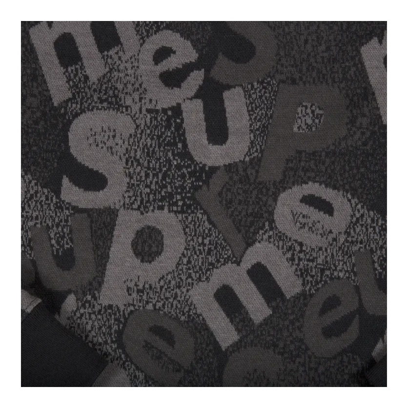 Supreme Scatter Text Crewneck Black - Image 2