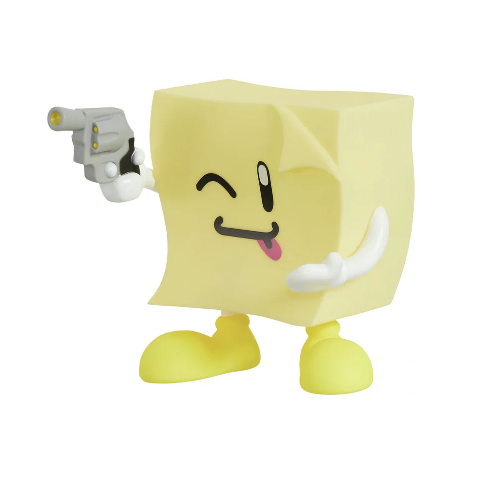 Supreme Sticky Note Molded Lamp Yellow