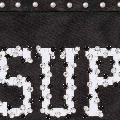 Supreme Studded S/S Football Top Black - Image 3