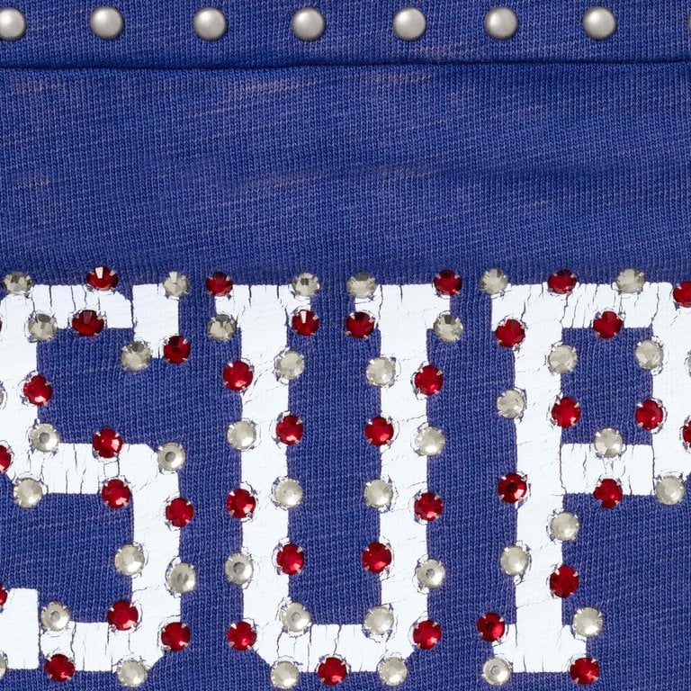 Supreme Studded S/S Football Top Royal - Image 3