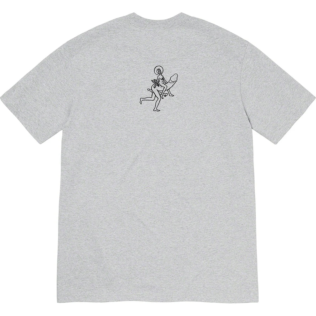 Supreme Supreme Dicks Tee Heather Grey - Image 2