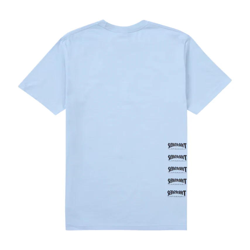 Supreme Thrasher Back Tail Tee Baby Blue - Image 2