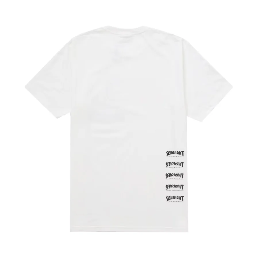 Supreme Thrasher Back Tail Tee White - Image 2