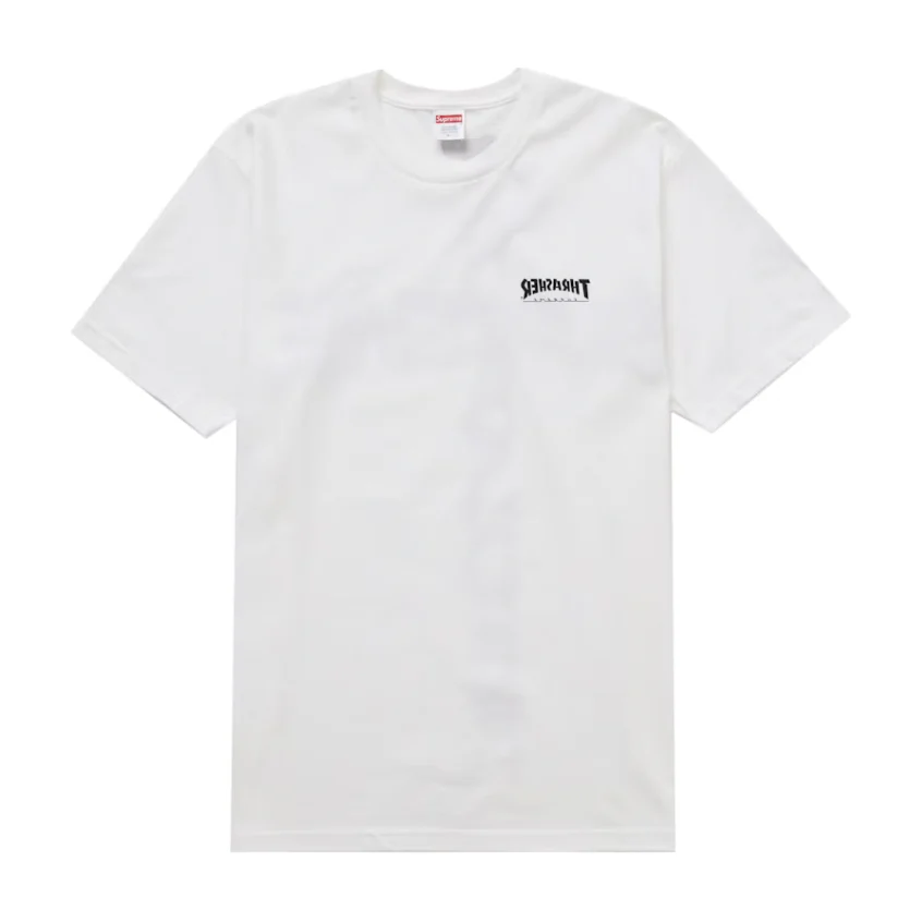 Supreme Thrasher Cross Tee White - Image 2