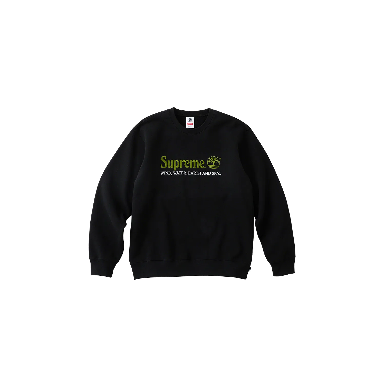 Supreme Timberland Crewneck Black - Image 2
