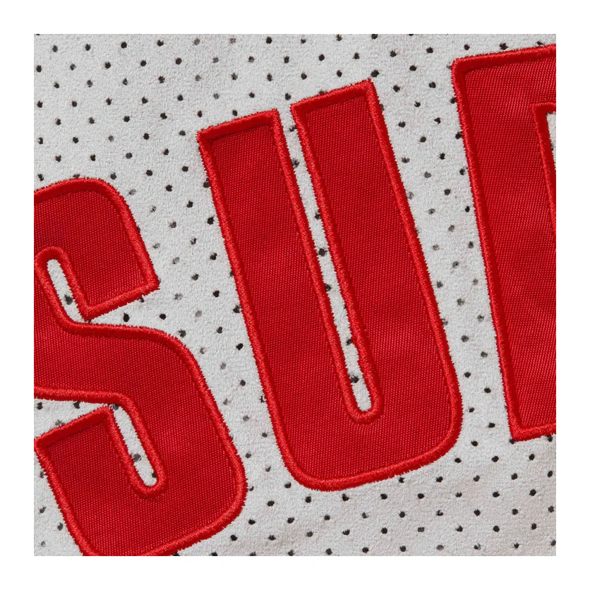 SUPREME ULTRASUEDE MESH SHORT GREY - Image 3