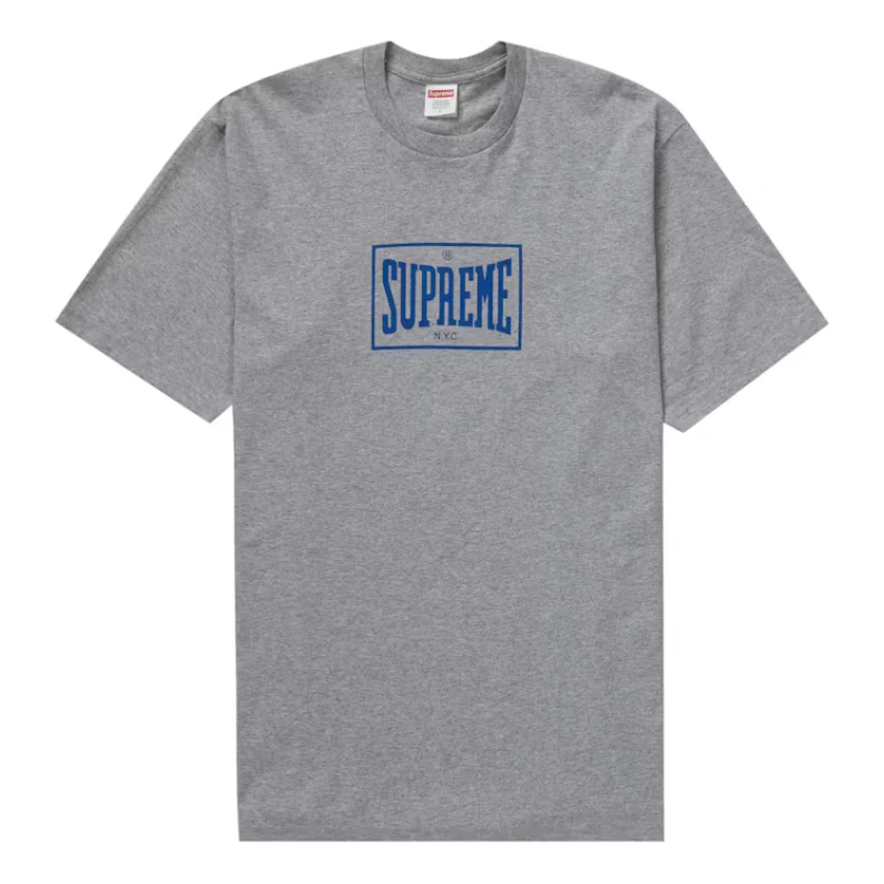 Supreme Warm Up Tee Heather Grey