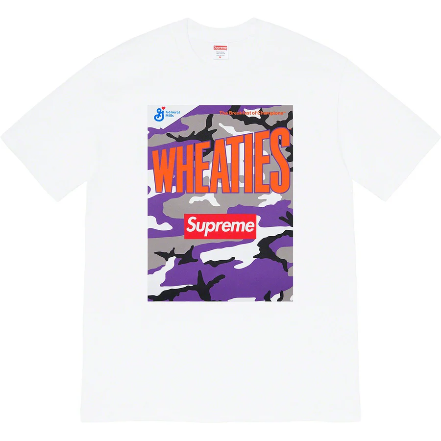 Supreme Wheaties Tee White