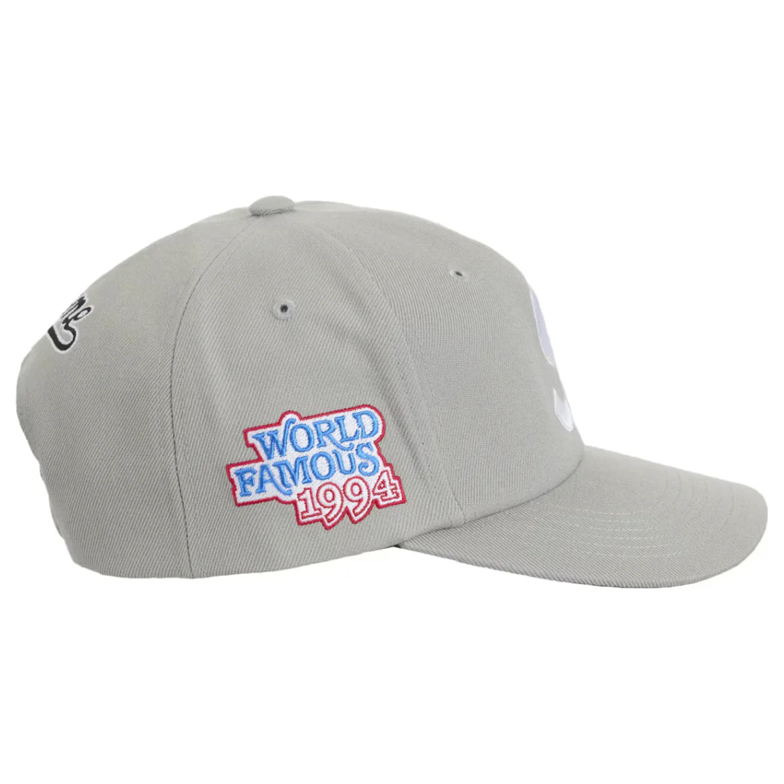 Supreme World Famous S Logo 6-Panel Grey - Image 2